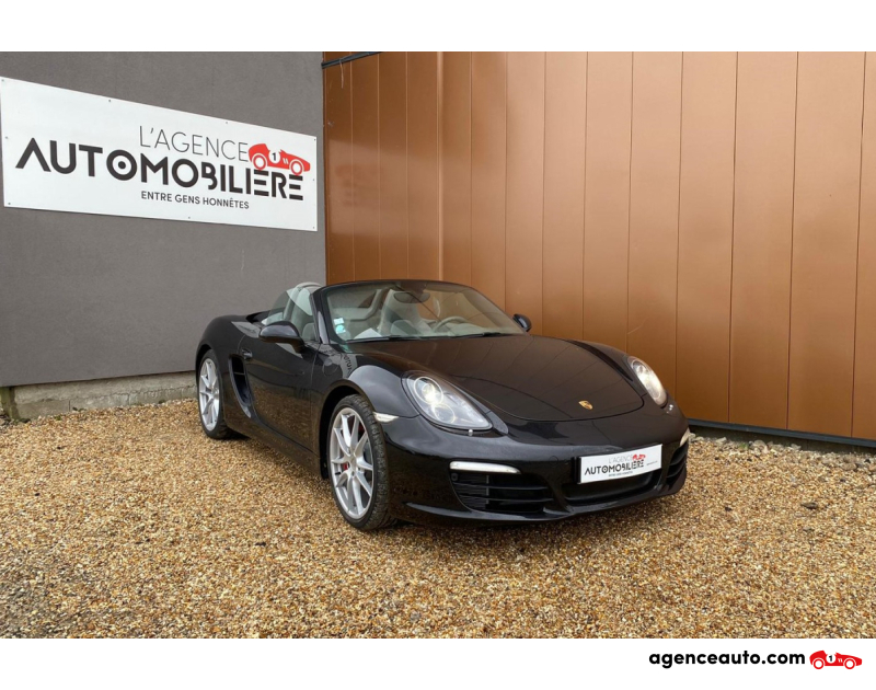 Achat voiture occasion, Auto occasion pas cher | Agence Auto Porsche Boxster BOXSTER III (981) 3.4 315ch S PDK Noir Année 2013 Automatique Essence